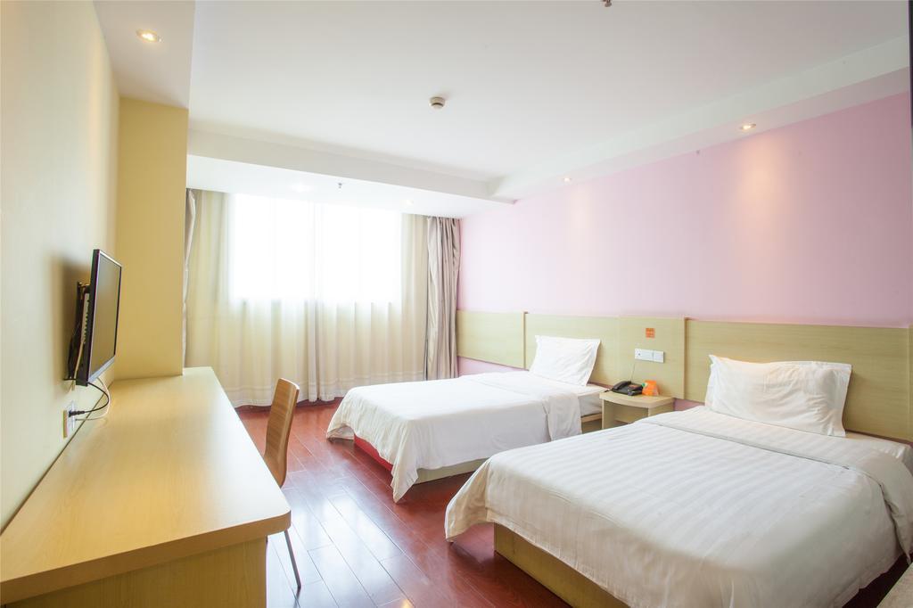 7Days Inn Premium Guangzhou Tianhe West Tiyu Road Subway Station Rom bilde